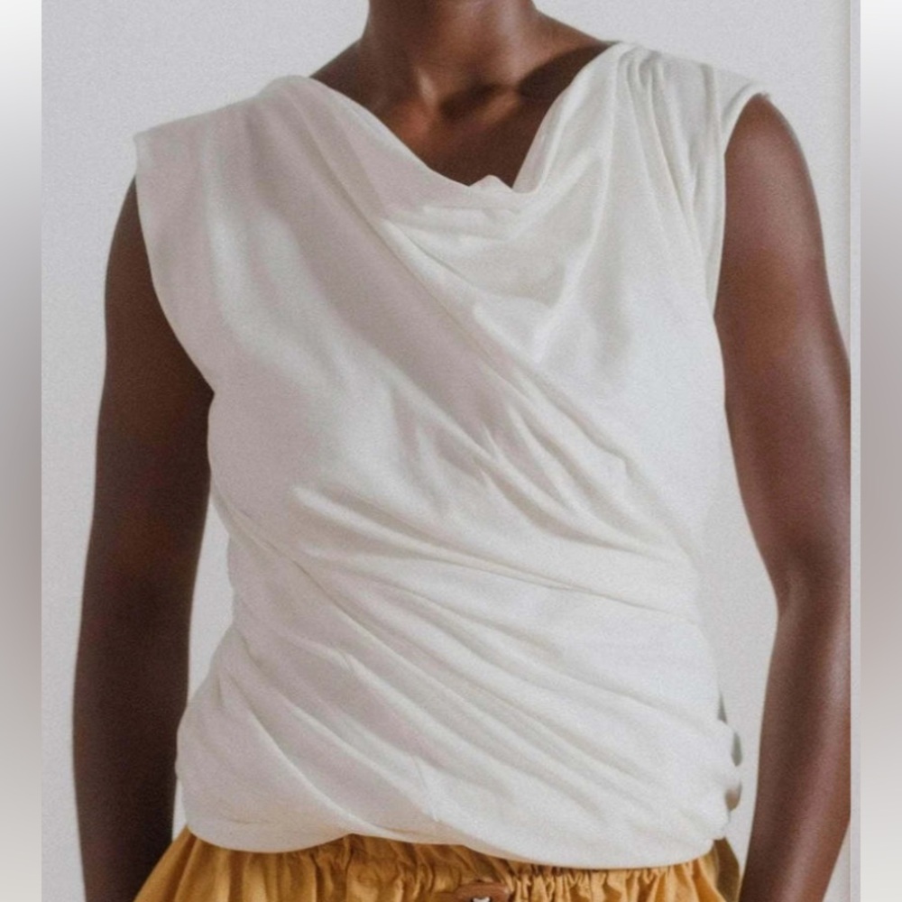 Baserange Turn Top, Undyed, M